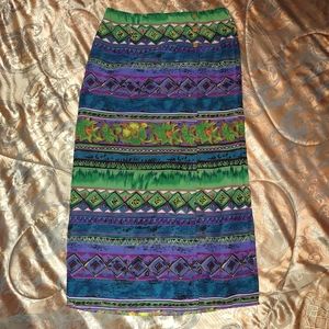 Erika Brooke Maxi Skirt L